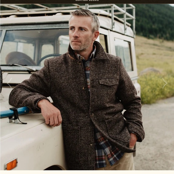 Men's Classic Brown Field Jacket - Picture 1 of 16